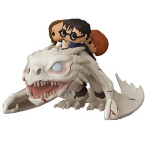 Funko Pop! Rides Harry Potter # 93 - Ukrainian Ironbelly w Harry, Ron & Hermione